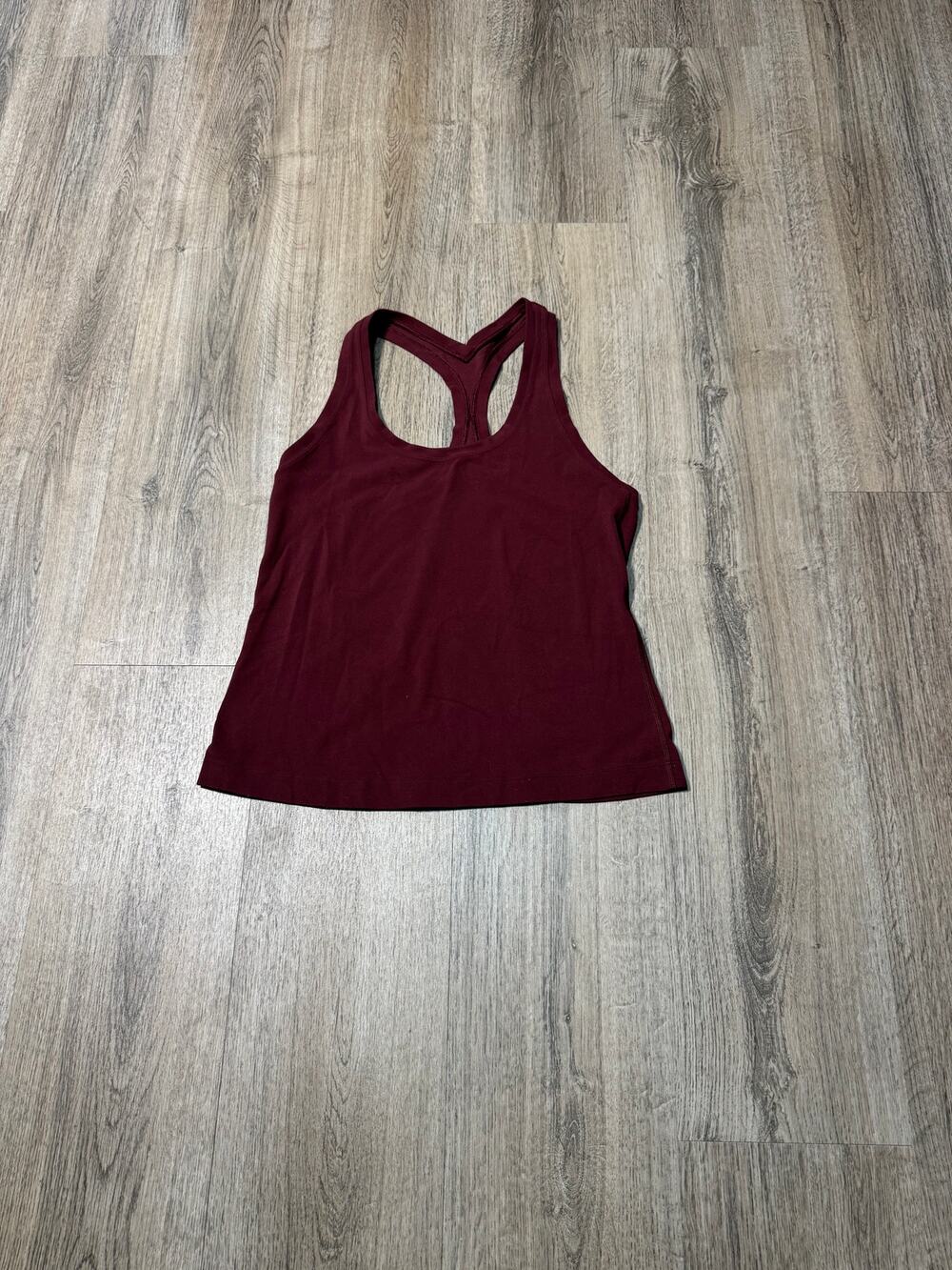 Lululemon Women's Dark Burgundy Cool Racerback Tank